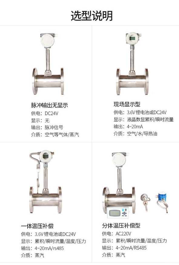 蒸汽流量計(jì)型號